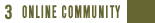 3 Online Community